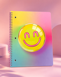 Happy Vibes Spiral Notebook