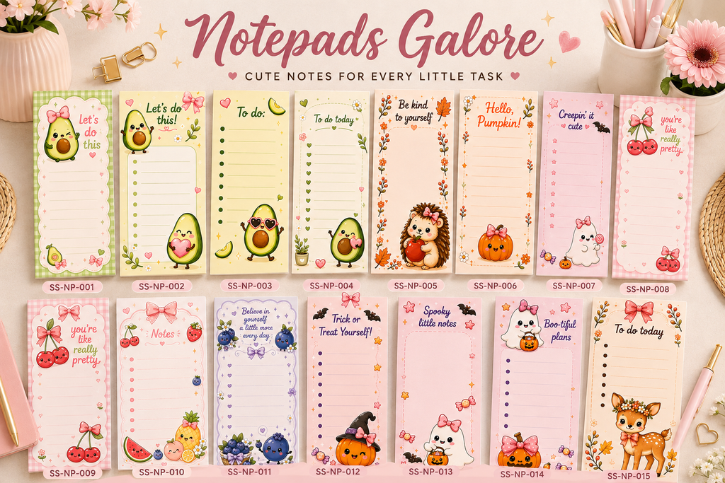 3×7 Notepad – Choose Your Design