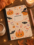Spooky Cute Halloween Holographic Composition Notebook