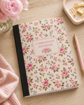 Blushing Blooms Composition Noteboo