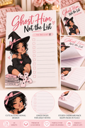 Ghost Him, Not the List To-Do Notepad