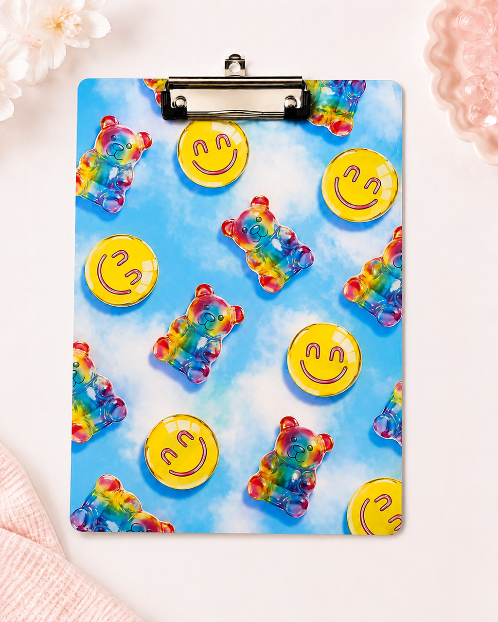 Happy Vibes Clipboard
