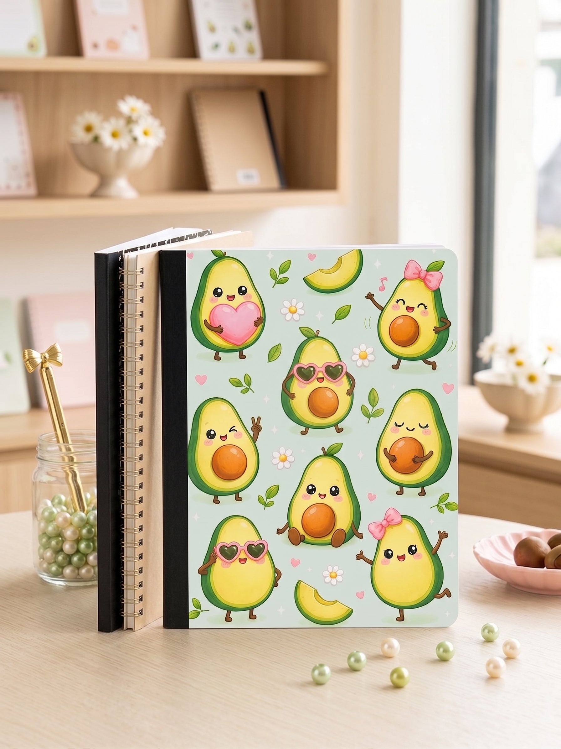 Avo-dorable Avocado Composition Notebook