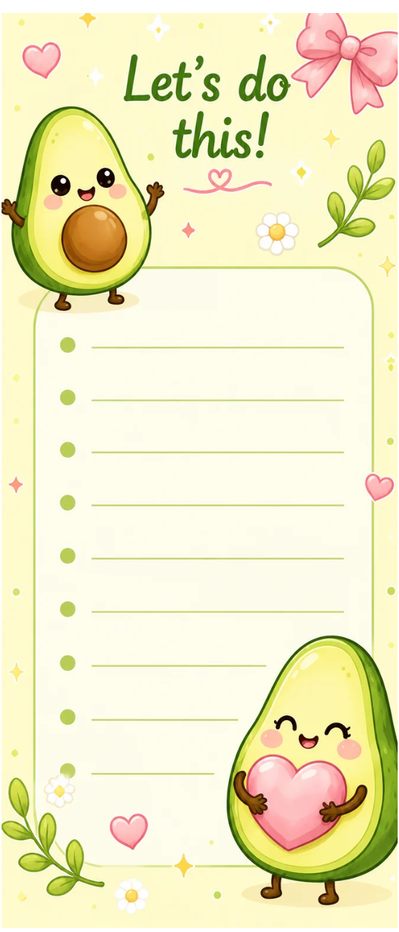 3×7 Notepad – Choose Your Design
