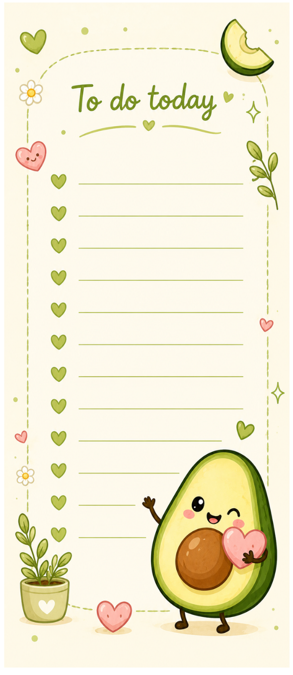3×7 Notepad – Choose Your Design