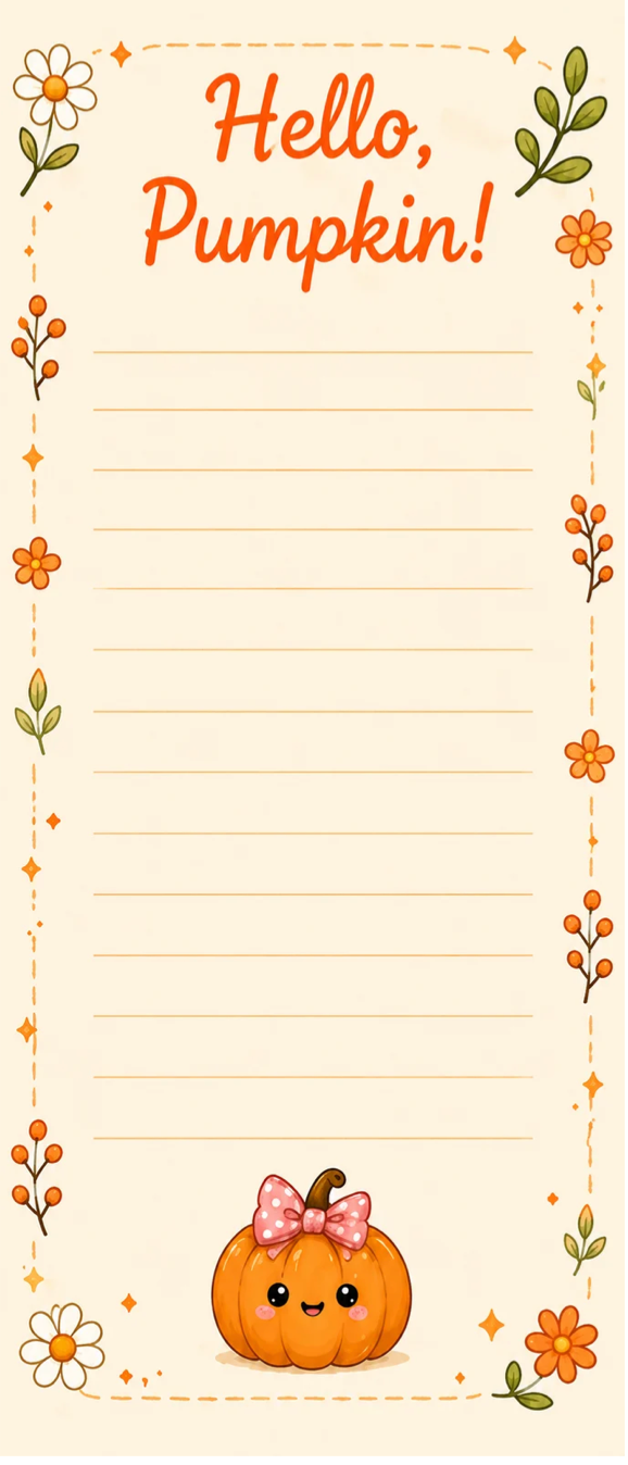 3×7 Notepad – Choose Your Design