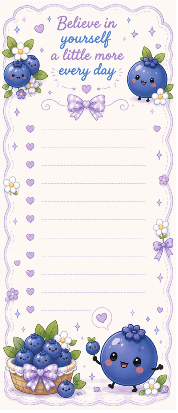 3×7 Notepad – Choose Your Design