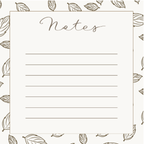 Mini Notepads | 3×3